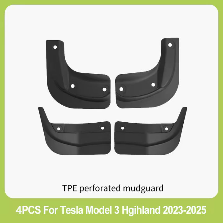 Tesla Model 3 Highland en Model Y Juniper Spatborden