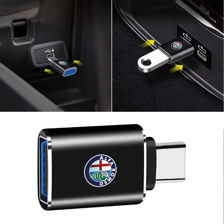 Alfa Romeo Type-C naar USB Adapter
