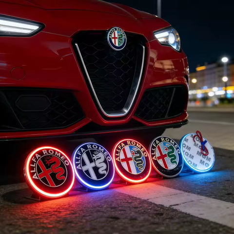 Alfa Romeo LED Auto Embleem