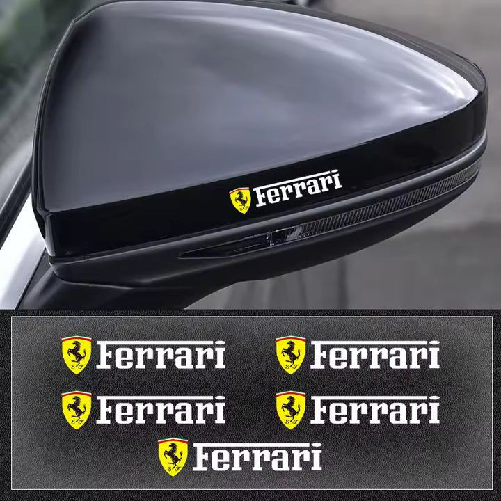 Ferrari 3D Metalen Embleem Stickers