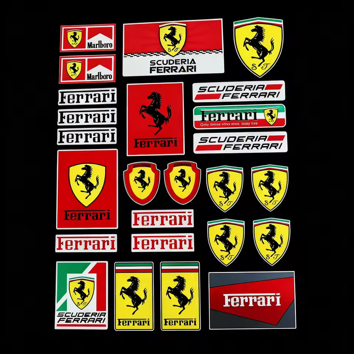 Ferrari Decoratieve Stickers (Auto-Motor-Fiets)