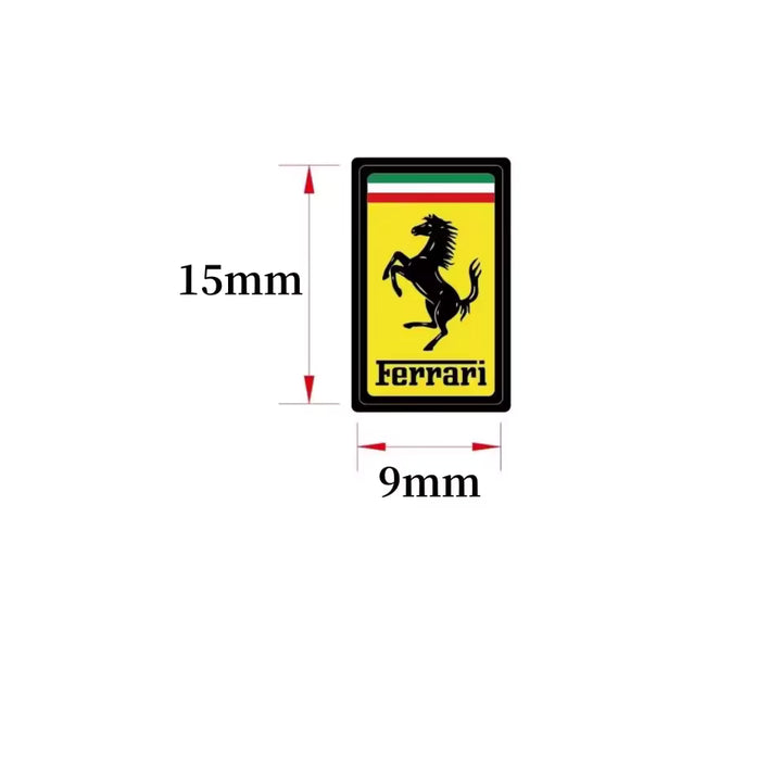 Ferrari ABS Interieur Modificatie Stickers