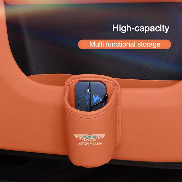Aston Martin Lederen Opbergbox & Bekerhouder