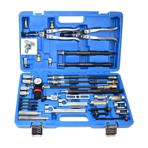 Engine valve stem sealing tool