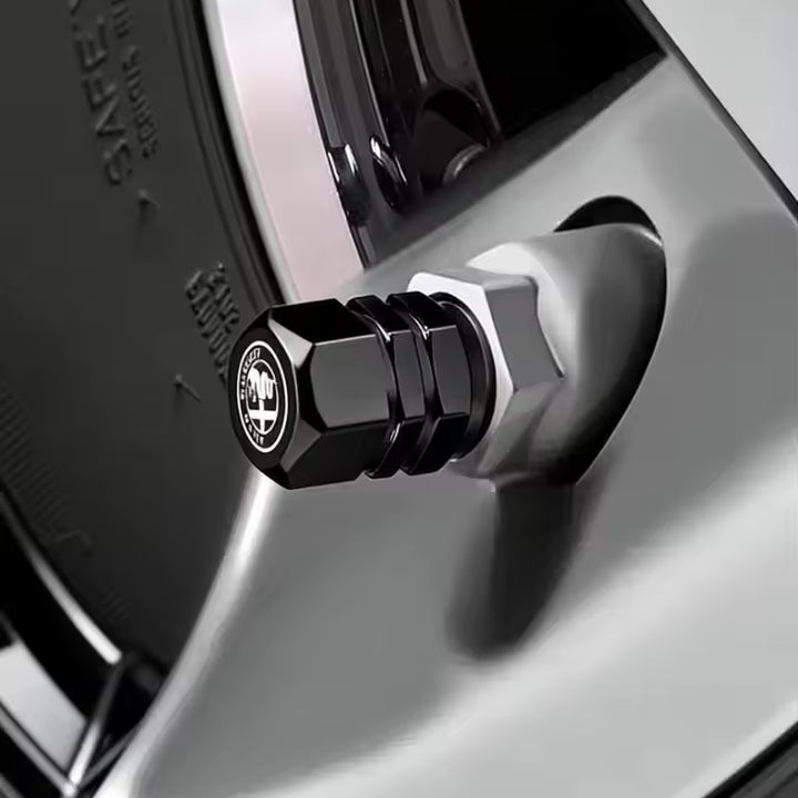 Alfa Romeo Ventieldopjes (4 Stuks)