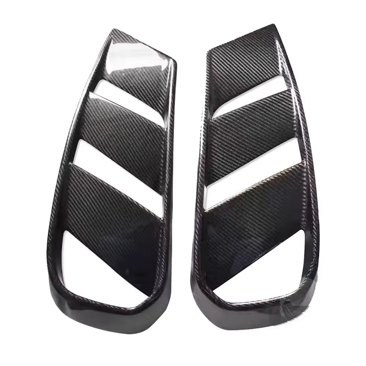 Mercedes-Benz Carbon Mistlamp Grille Trim Set