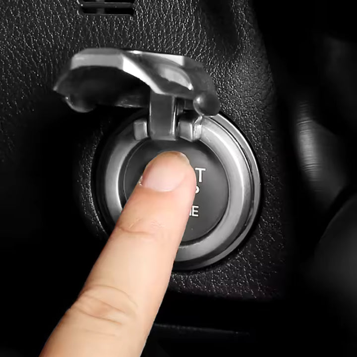 Cadillac Start-Stop Knop Cover Sticker