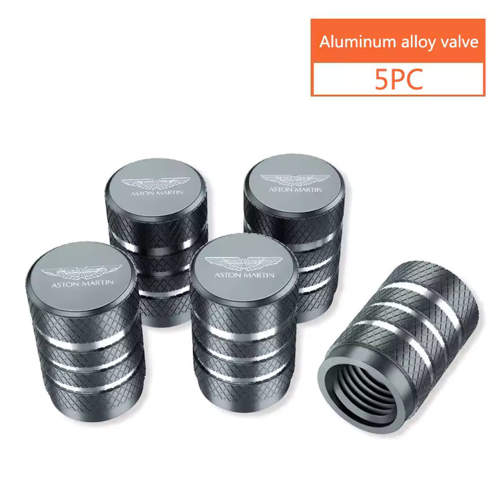 Aston Martin Aluminium Ventieldopjes (4 Stuks)