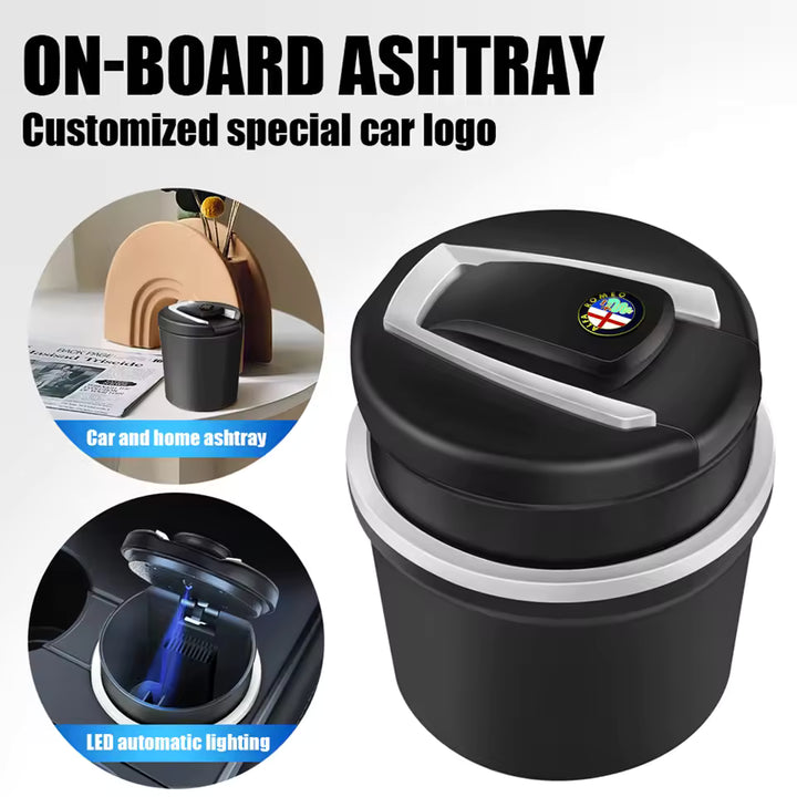 Alfa Romeo Auto Asbak met LED