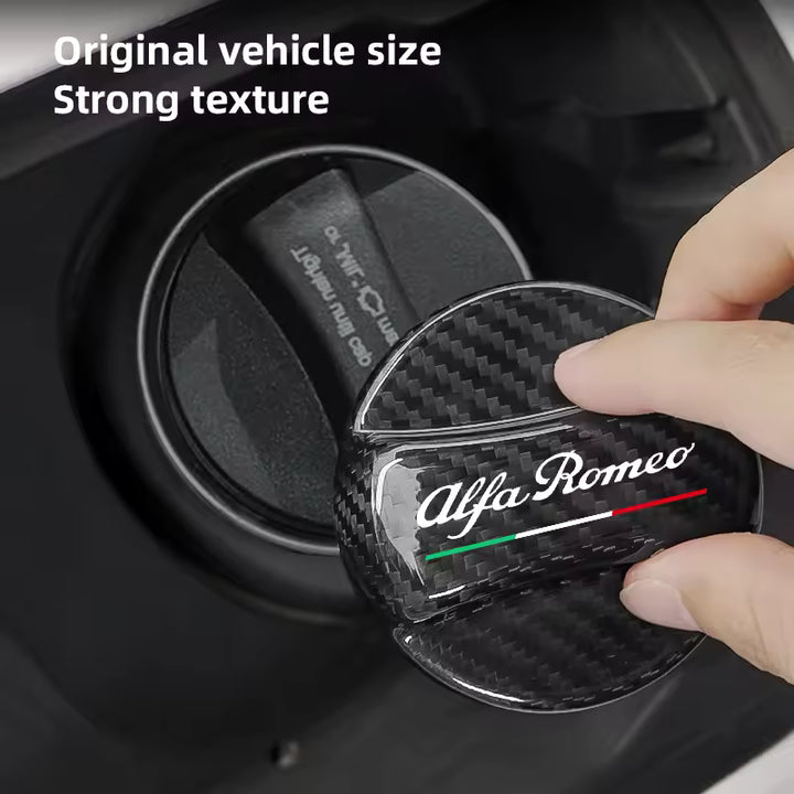Alfa Romeo Carbon Tankdop Cover