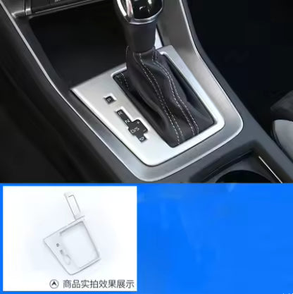 Audi Q3 (2019) - Carbon Look  Chroom Versnellingspook Cover & Knoppen Trim