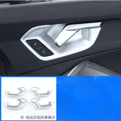 Audi Q3 (2019) - Carbon Look  Chroom Versnellingspook Cover & Knoppen Trim