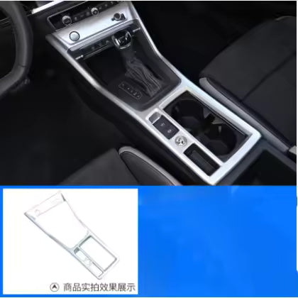Audi Q3 (2019) - Carbon Look  Chroom Versnellingspook Cover & Knoppen Trim