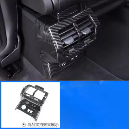 Audi Q3 (2019) - Carbon Look  Chroom Versnellingspook Cover & Knoppen Trim